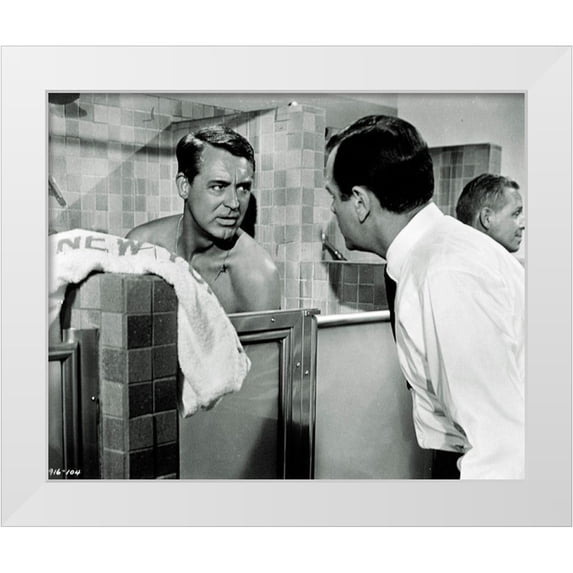 Hollywood Photo Archive 24x20 White Modern Wood Framed Museum Art Print Titled - Cary Grant - That Touch of Mink
