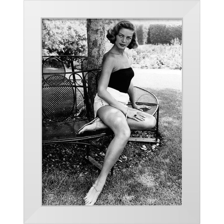 Hollywood Photo Archive 25x32 White Modern Wood Framed Museum Art