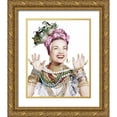 thumbnail image 1 of Hollywood Photo Archive 26x31 Gold Ornate Wood Framed with Double Matting Museum Art Print Titled - Carmen Miranda, 1 of 4