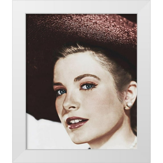 Hollywood Photo Archive 26x31 White Modern Wood Framed Museum Art Print Titled - Grace Kelly