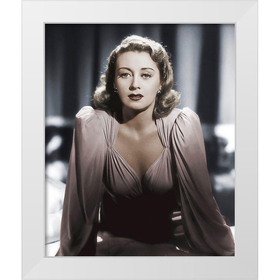 Hollywood Photo Archive 26x31 White Modern Wood Framed Museum Art Print Titled - Joan Blondell