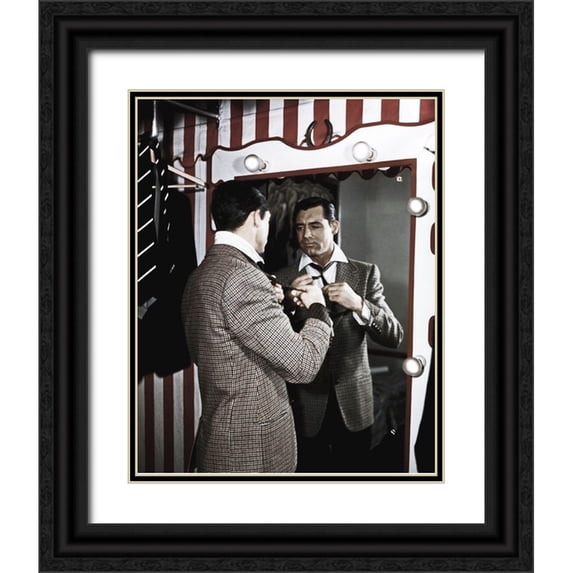 Hollywood Photo Archive 26x32 Black Ornate Wood Framed with Double Matting Museum Art Print Titled - Cary Grant