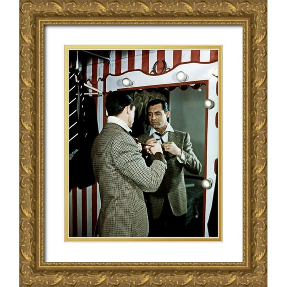 Hollywood Photo Archive 26x32 Gold Ornate Wood Framed with Double Matting Museum Art Print Titled - Cary Grant