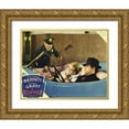thumbnail image 1 of Hollywood Photo Archive 32x26 Gold Ornate Wood Framed with Double Matting Museum Art Print Titled - Topper - Lobby Card, 1 of 4