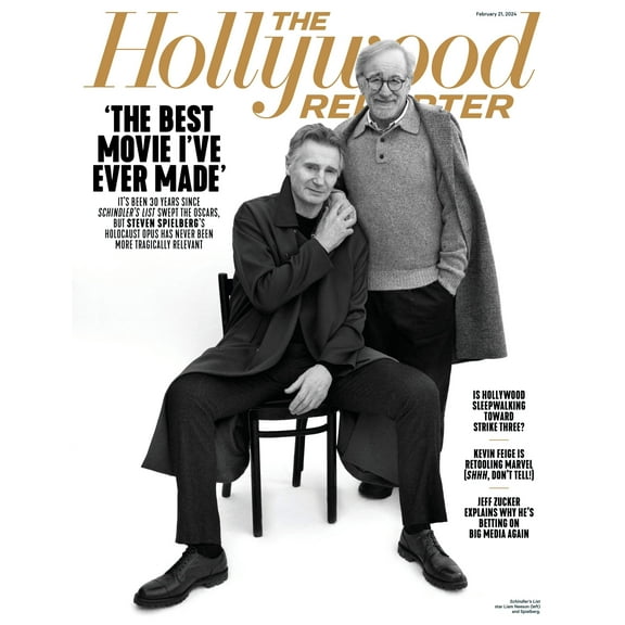 The Hollywood Reporter - 24.02.21 Edition: Steven Spielberg's 'Best Movie I've Ever Made' Schindler's List Starring Liam Neeson, Third Hollywood Strike Looming?, Kevin Feige Retooling Marvel More!