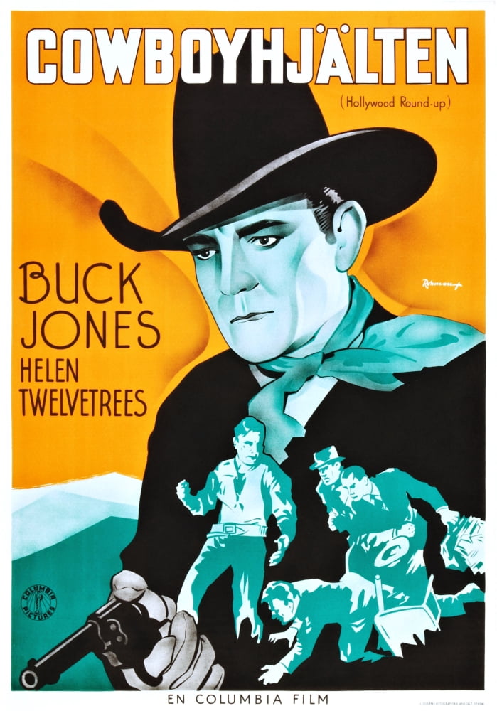 Hollywood Round-Up Canvas Art - (24 x 36)