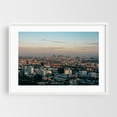 thumbnail image 1 of Hollywood from Runyon - Los Angeles California Photography Skyline City Architecture Scenic Travel Poster Modern Art White Framed Wall Art Print 5 x 7 inches, 1 of 3