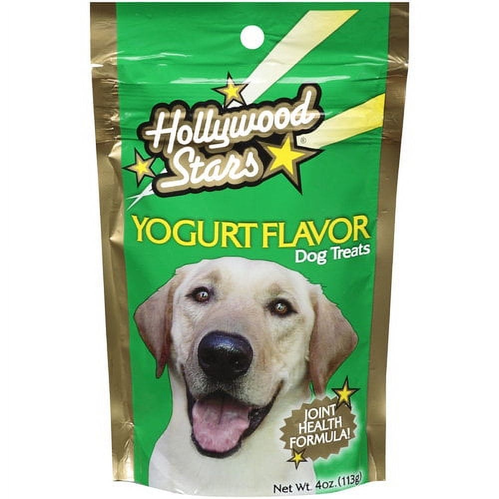 Hollywood Stars Yogurt Flavor Dog Treats, 4 oz