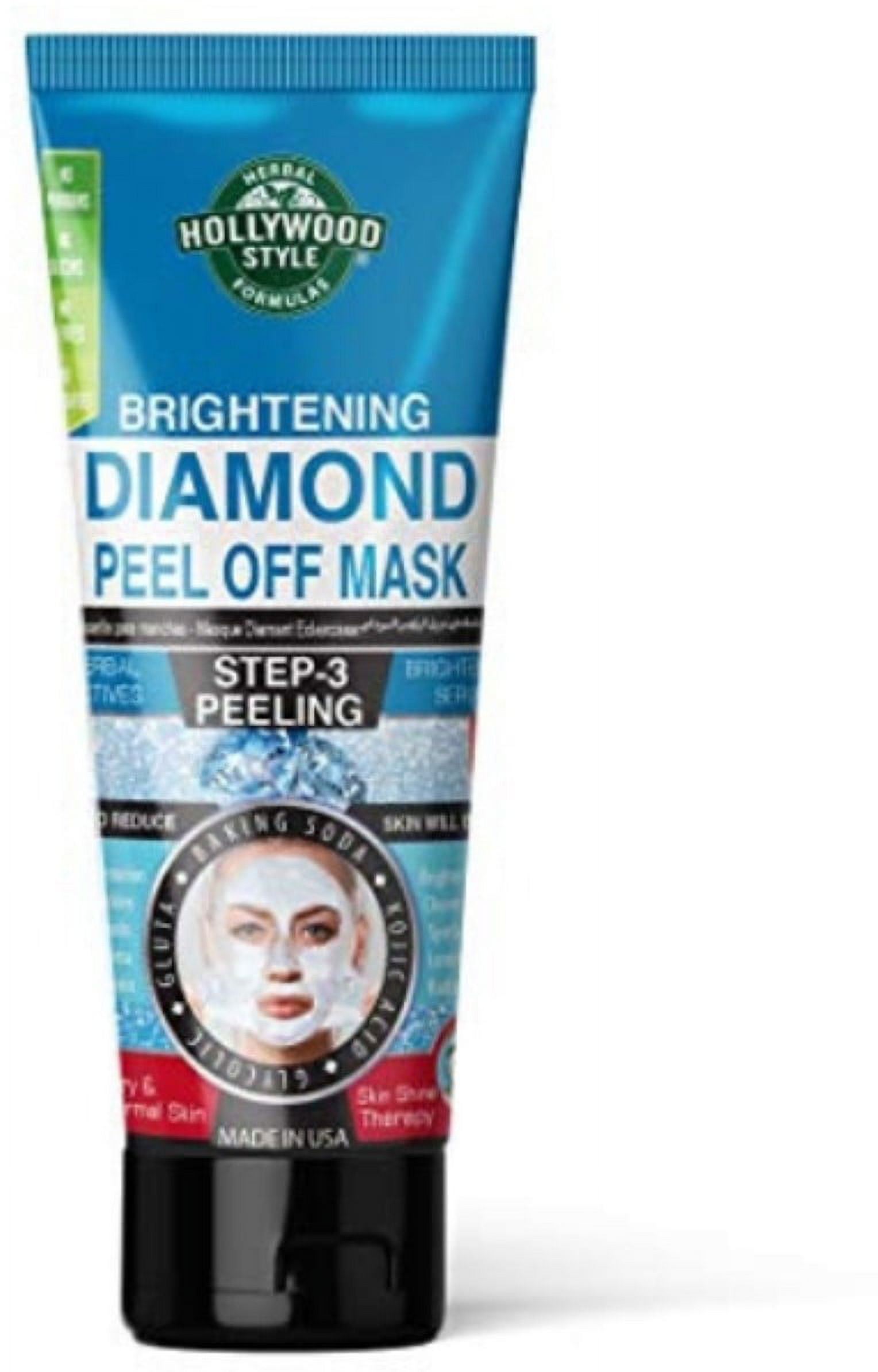Hollywood Style, Brightening Diamond Peel-Off Mask 3.2 oz Hollywood Style, Brightening Diamond Peel-Off Mask 3.2 oz