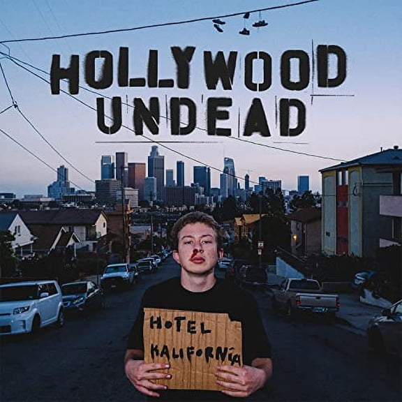 Hollywood Undead Hotel Kalifornia [Explicit Content] (Indie Exclusive, Baby Blue Colored Vinyl, Deluxe Edition) (2 Lp's) Vinyl