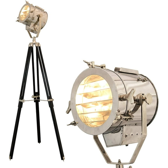 Hollywood Unique Floor Lamp Focus light Vintage Style nautical Dcor
