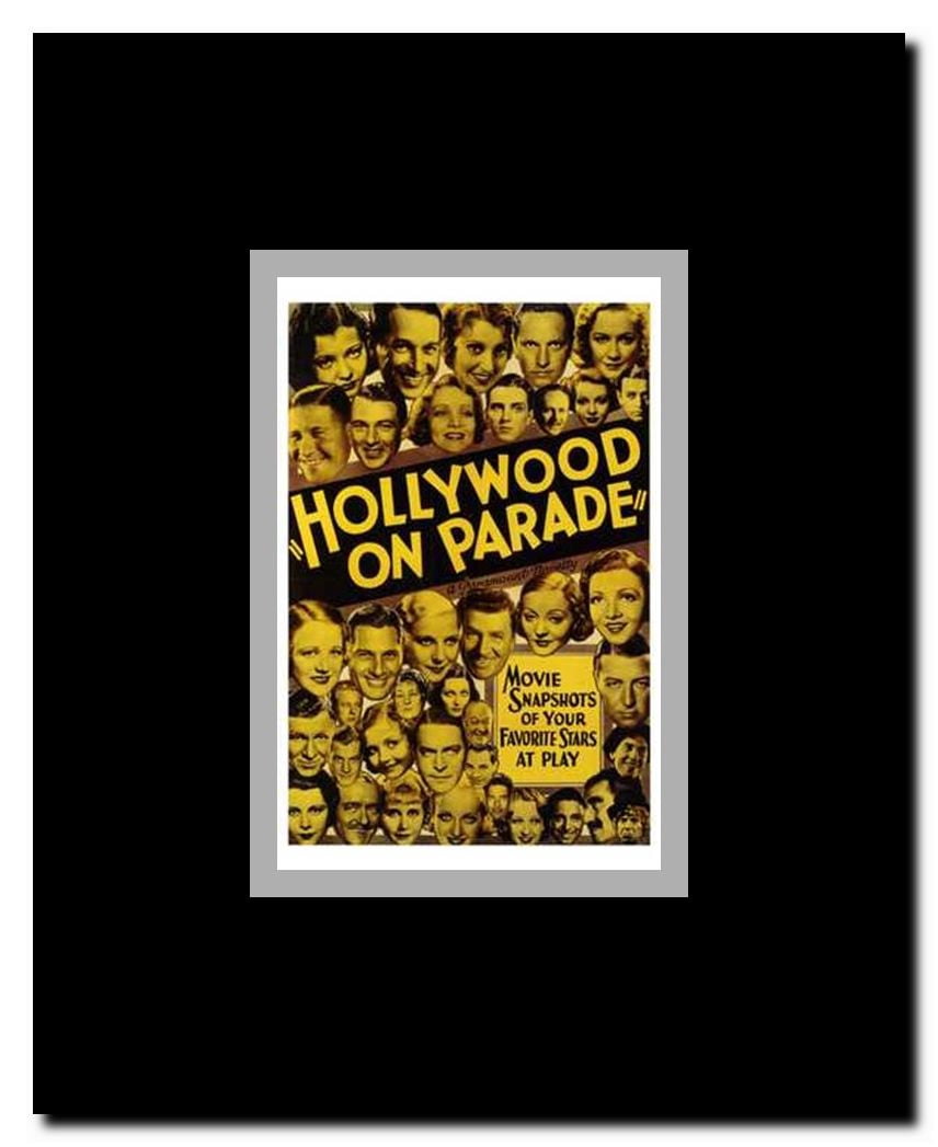 Hollywood on Parade Framed Movie Poster