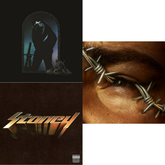 Hollywood's Bleeding (Lavender Vinyl/2LP) & Stoney (Orange LP Vinyl) & Beerbongs & Bentleys (2LP/Clear Vinyl)