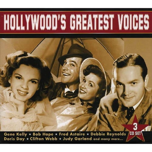 Hollywood's Greatest Voices (3 Disc Box Set)