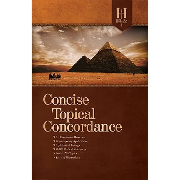 Pre-Owned Holman Concise Topical Concordance (Hardcover) 0805495495 9780805495492