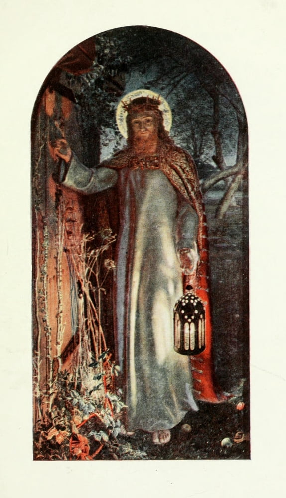 Holman Hunt 1908 The Light of the World Canvas Art - William Holman Hunt (18 x 24)