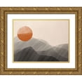 thumbnail image 1 of Holman, Nicholas 14x12 Gold Ornate Wood Framed with Double Matting Museum Art Print Titled - Warm Sunset I, 1 of 4