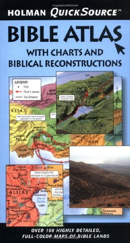 Pre-Owned Holman QuickSource Bible Atlas with Charts and Biblical ...