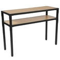 thumbnail image 1 of Holmby Collection Wood Grain Finish Console Table with Metal Legs, 1 of 2