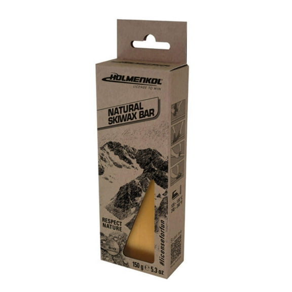 Holmenkol All Temperature Natural Skiwax Bar- 150g