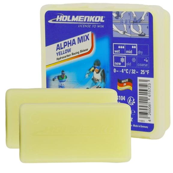Holmenkol Alpha Mix Yellow Wax - 70g