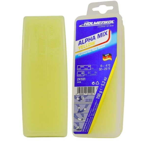 Holmenkol AlphaMix Yellow Wax - 150g