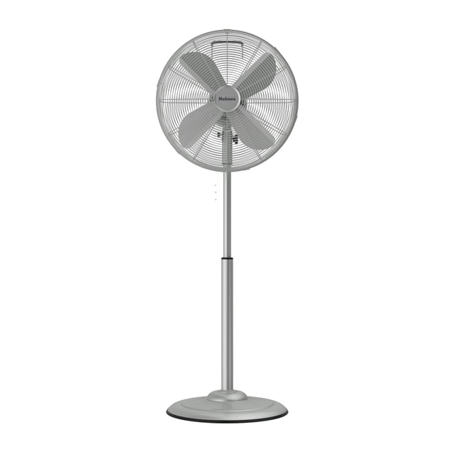 Oscillating Racks Holmes 16 Inch Oscillating Stand Fan 3 Speed Tilt Head Pedestal Brushed ...