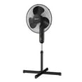thumbnail image 1 of Holmes 16" Oscillating 3 Speed Manual Stand Fan Black, 1 of 6