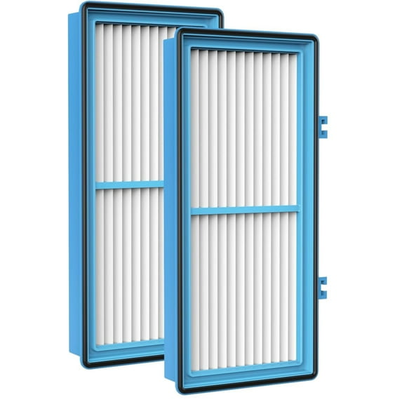 Nispira AER1 Replacement Filter, 2 blue HEPA filters for Holmes HAP242-NUC HAPF30AT air purifier