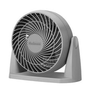 Holmes Air Circulator, 10.8” Inch Table Fan, 3 Speeds, 90° Adjustable Tilt, No Assembly, Cool Grey