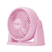 Holmes Blizzard 8 Inch Air Circulator Fan 3 Speed High Velocity Table Desk Fan Pink