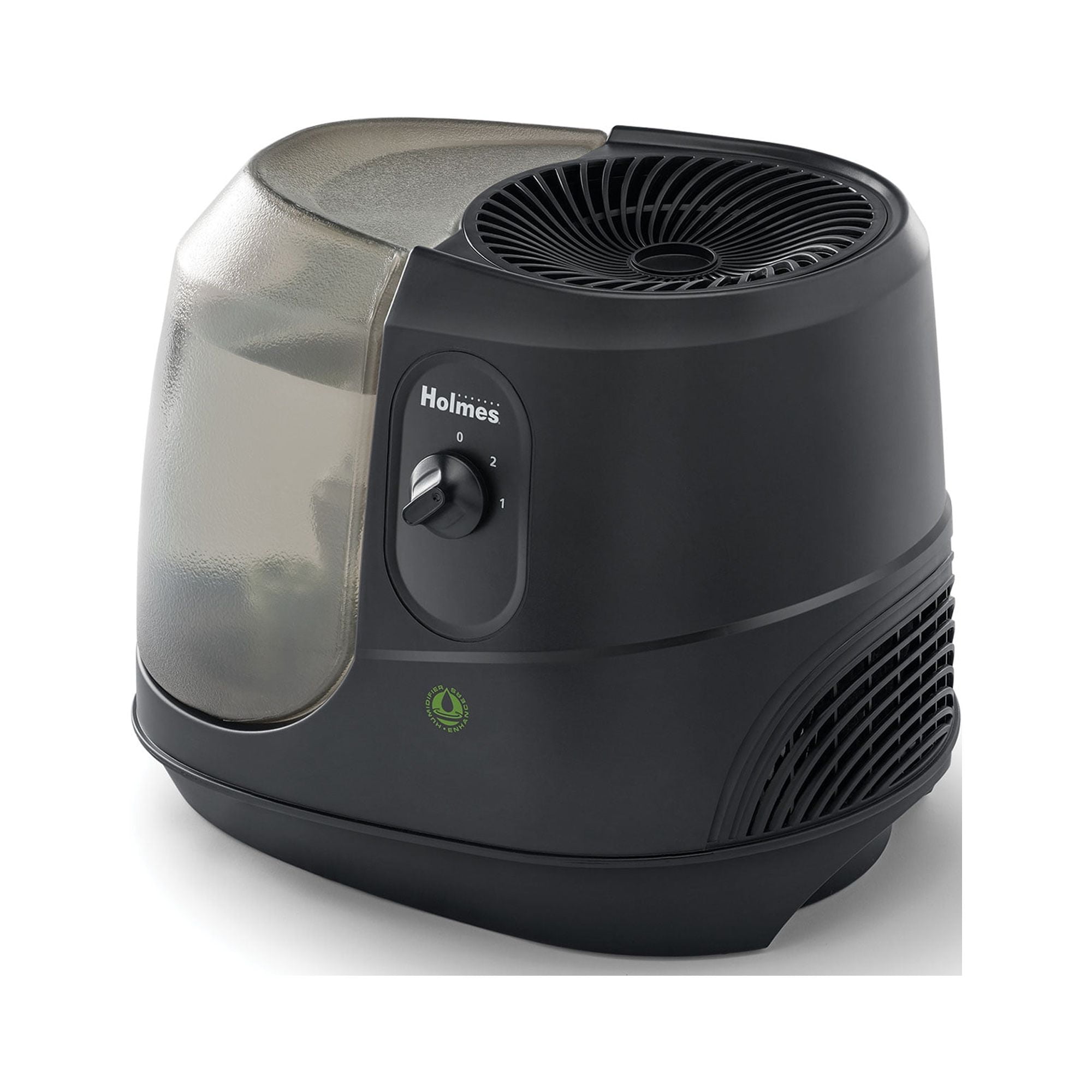 Holmes Cool Mist Humidifier for Small Rooms Black Walmart