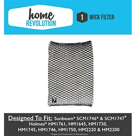 Holmes HWF64 Humidifier Filter B; Home Revolution Brand Replacement