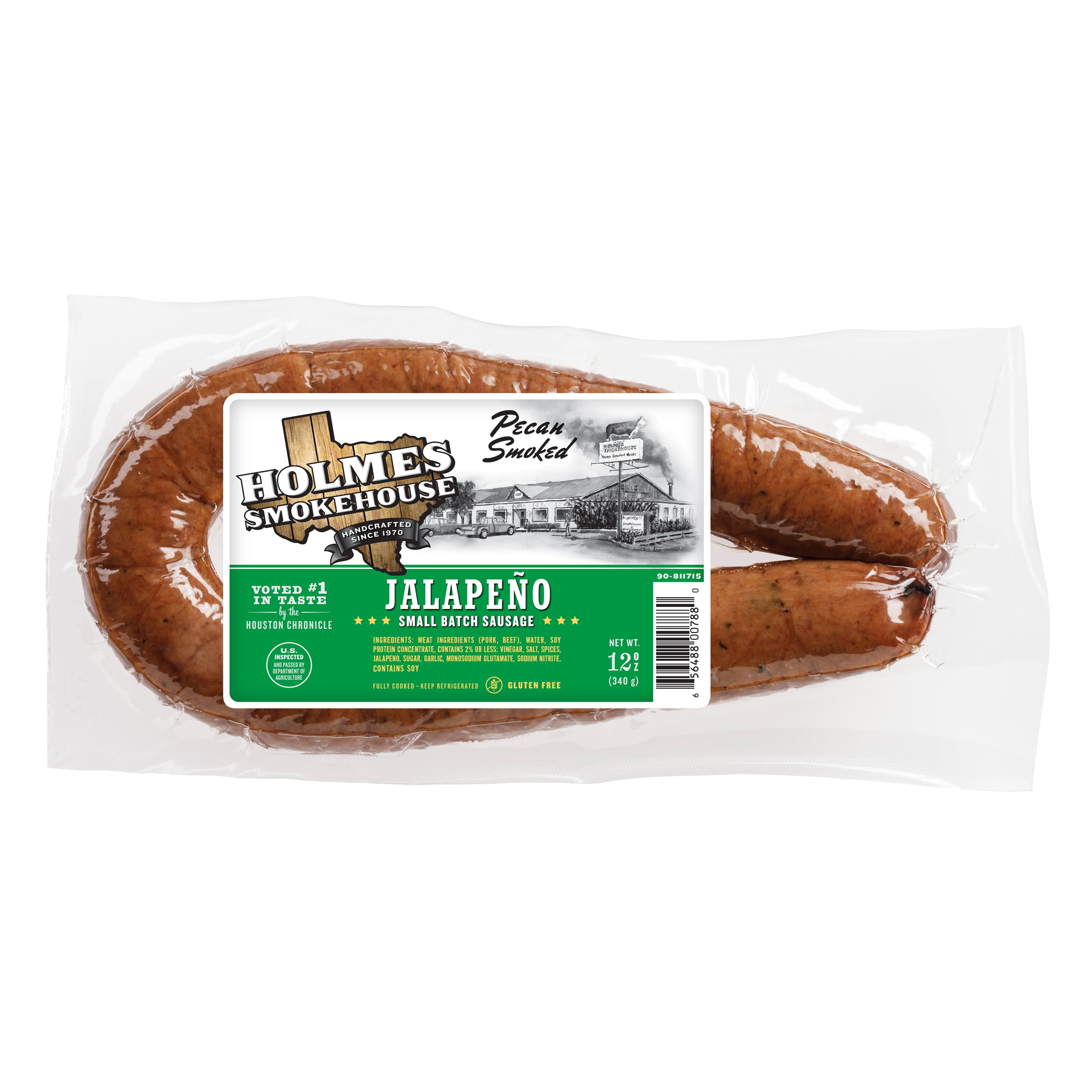 Holmes Smokehouse Jalapeno Rope Sausage