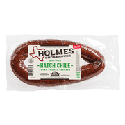 Holmes Smokehouse Hatch Chile Smoked Sausage Rope, Fully Cooked, 12 oz