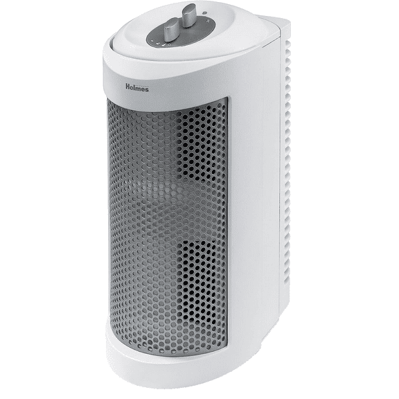 Holmes True HEPA Allergen Remover Mini Tower Air Purifier W Optional Ionizer NEW