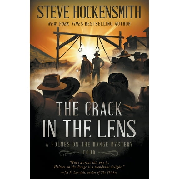 Holmes on the Range Mysteries The Crack in the Lens: A Western Mystery Series, Book 4, (Paperback)