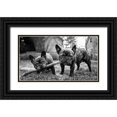 thumbnail image 1 of Holmqvist, Marcus 32x20 Black Ornate Wood Framed with Double Matting Museum Art Print Titled - Sharing Is Caring, 1 of 4