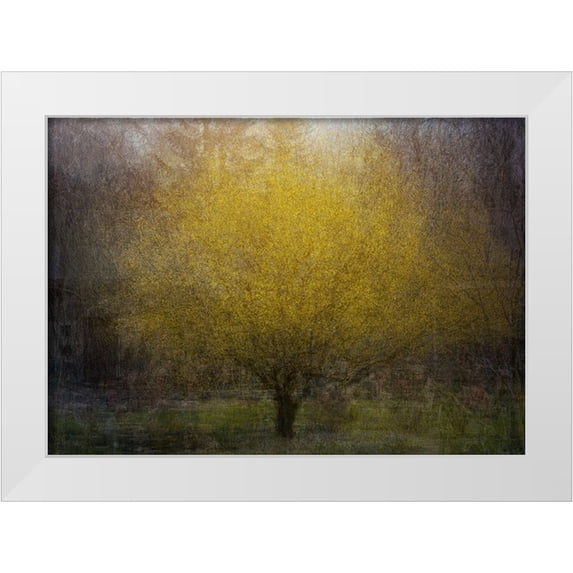 Holmstrom, Katarina 24x18 White Modern Wood Framed Museum Art Print Titled - Town Square