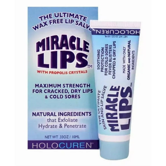 Holocuren Miracle Lips Salve, 0.33 Ounce
