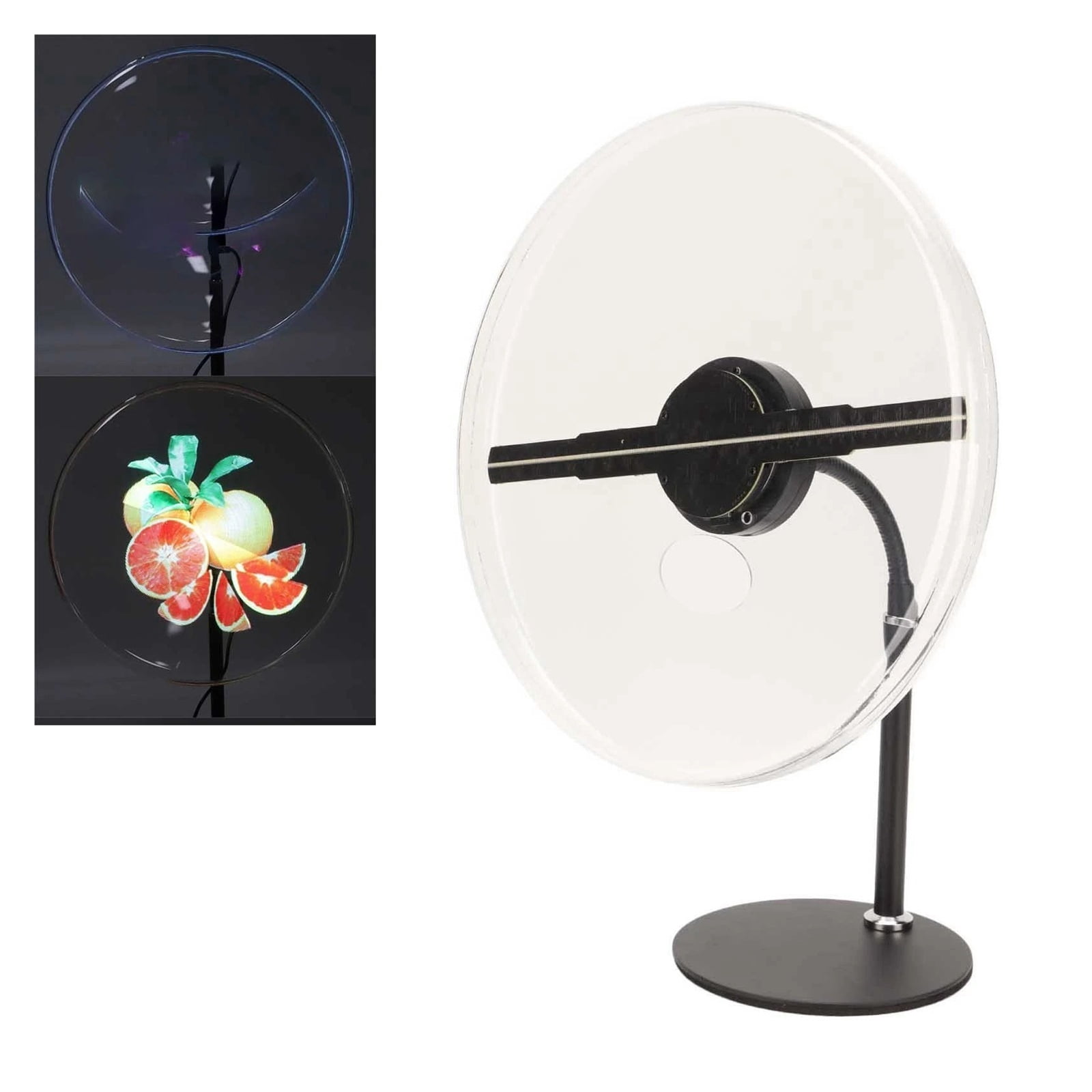 Hologram Advertising Display Fan Holographic Video Projector 3D 256 LED Beads