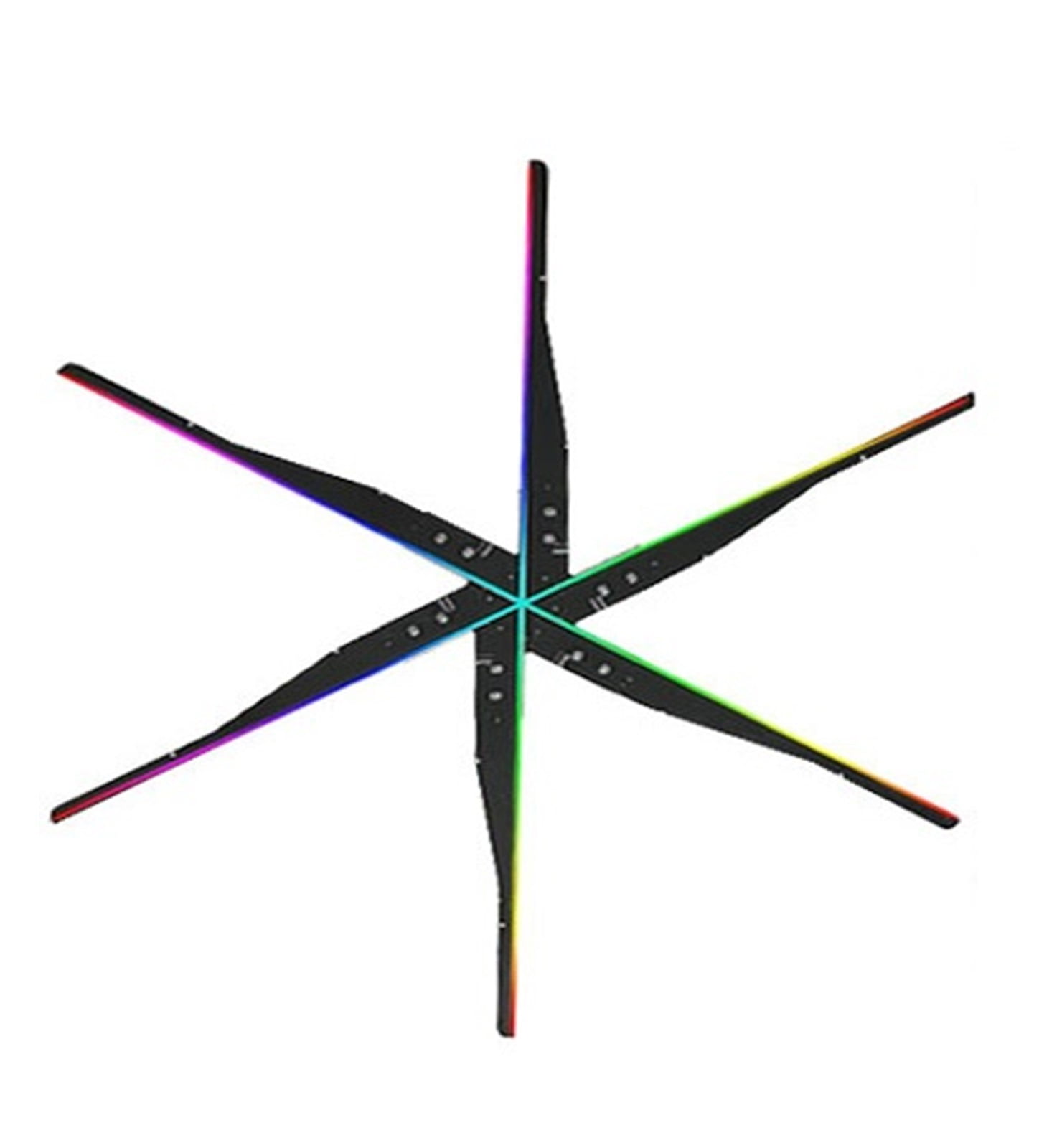 Hologram Fan Projector, 40-115cm HD 3D Advertising Projector Fan Wifi Led Sign Display Holographic Lamp Multifunction 3D Projector Light Images Video ,Novel Advertising Tool