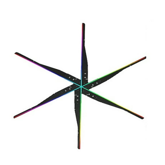 Hologram Fan Projector, 40-115cm HD 3D Advertising Projector Fan Wifi Led Sign Display Holographic Lamp Multifunction 3D Projector Light Images Video ,Novel Advertising Tool