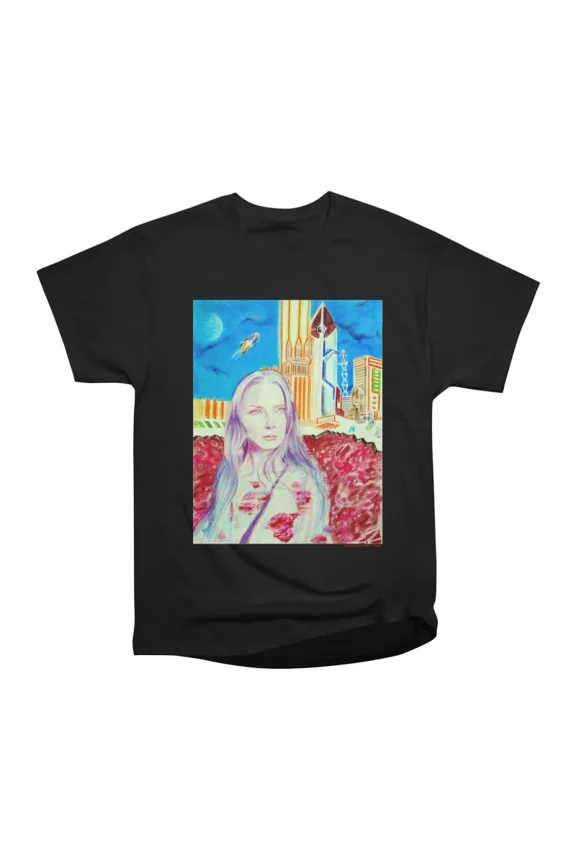Hologram Girl T-Shirt Tee Gift For Him Merch For Her Apparel For Friend
