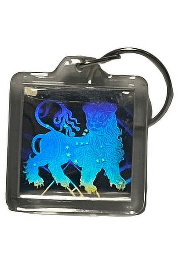 Hologram Keychain Zodiac Leo
