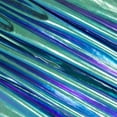 thumbnail image 1 of FabricLA Hologram Metallic Foil Spandex Knit Fabric 4-Way Stretch, 60" Inch Wide| Green/Purple Iridescent, 1 of 7
