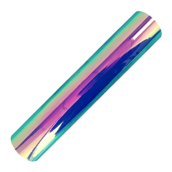 Holographic Adhesive 12 X6ft Rose Gold Glass Broken Flower Patterned Permanent Roll Black Craft For DIY Decors Mugs