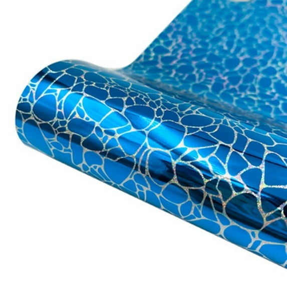 Holographic Adhesive Vinyl Sheets for Crafts,Waterproof Self-Adhesive Vinyl Rolls for DIY,Party Greeting Card,Stone Texture,Window Stickers,Craft Supplies,Decorative Vinyl,F,1PC