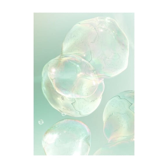 Holographic Bubbles Print Wall Art, Modern Wall Decor For Living Room Bedroom, 12x18 UNFRAMED