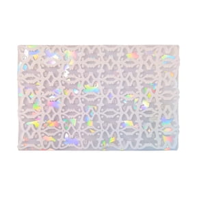 Holographic-Butterfly Pendant Silicone Mold with Hole Light and Shadow Charm Resin Molds Art Epoxy Casting Mold